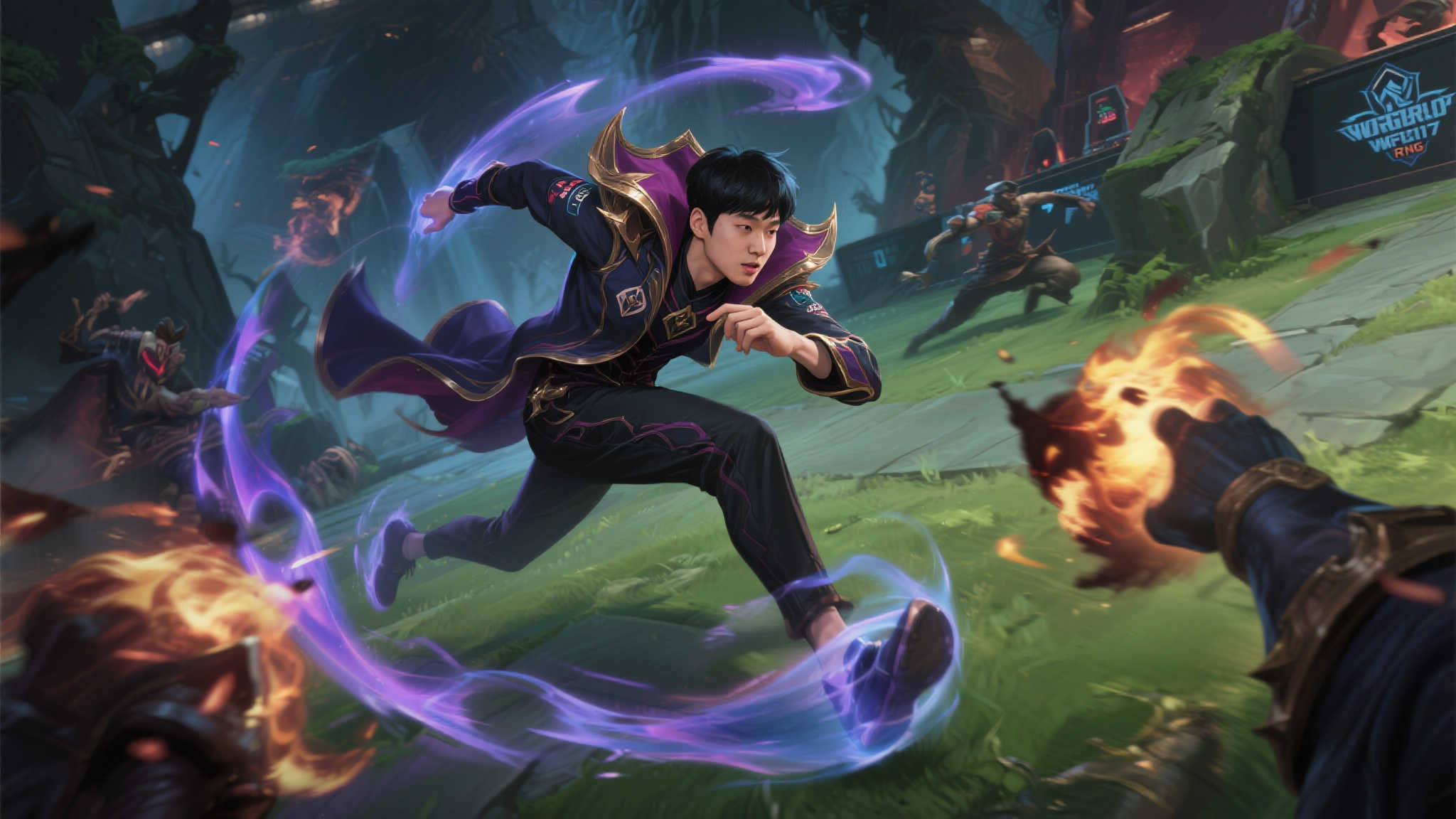 在《英雄联盟》中，走位是每一个高端玩家必