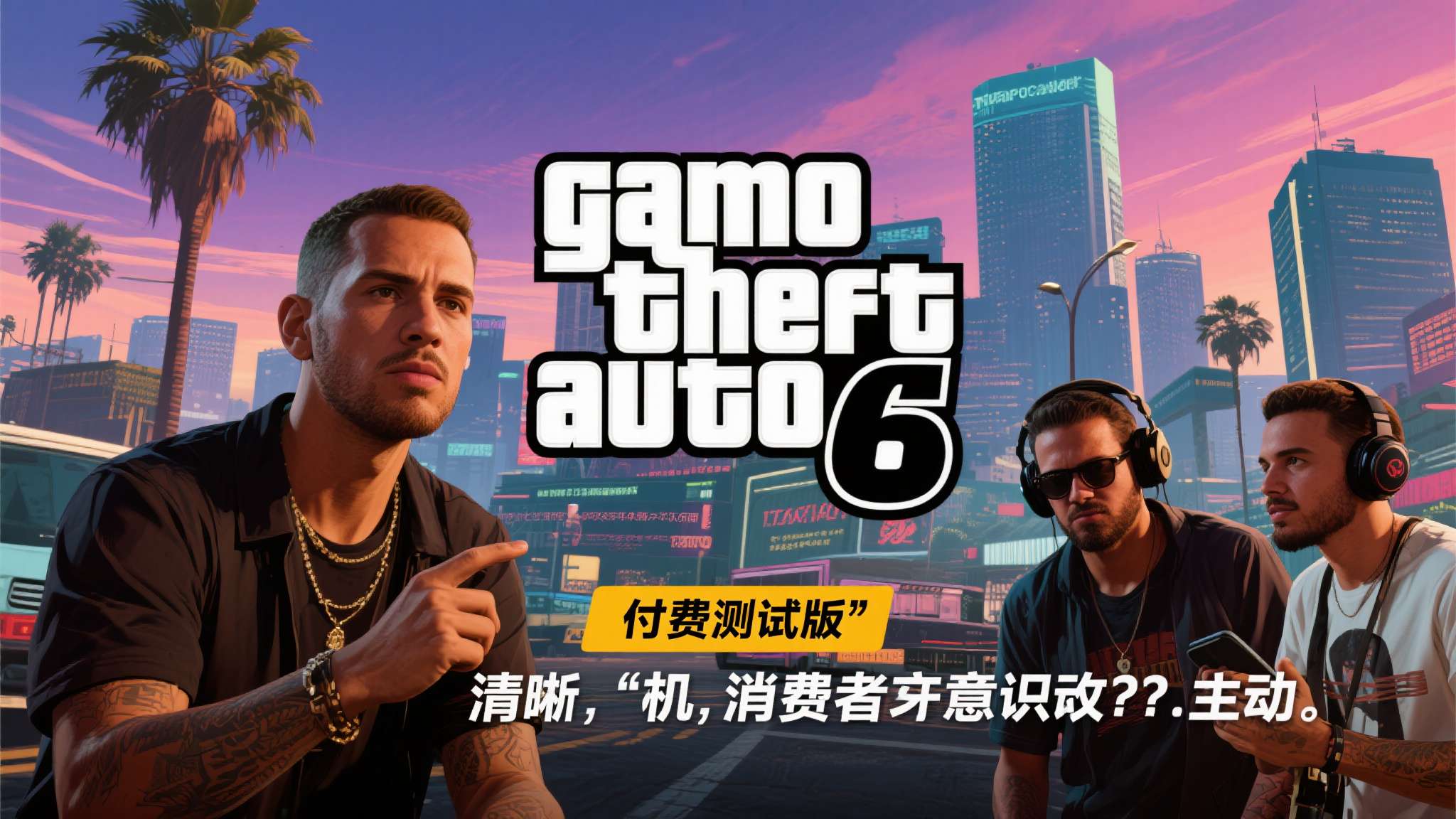 《GTA6》首发无PC惨遭痛批!玩家:主机就是付费测试版 《GTA6》首发无PC这件事,本质上暴露了当前游戏行业的一个深层矛盾:开发商的利