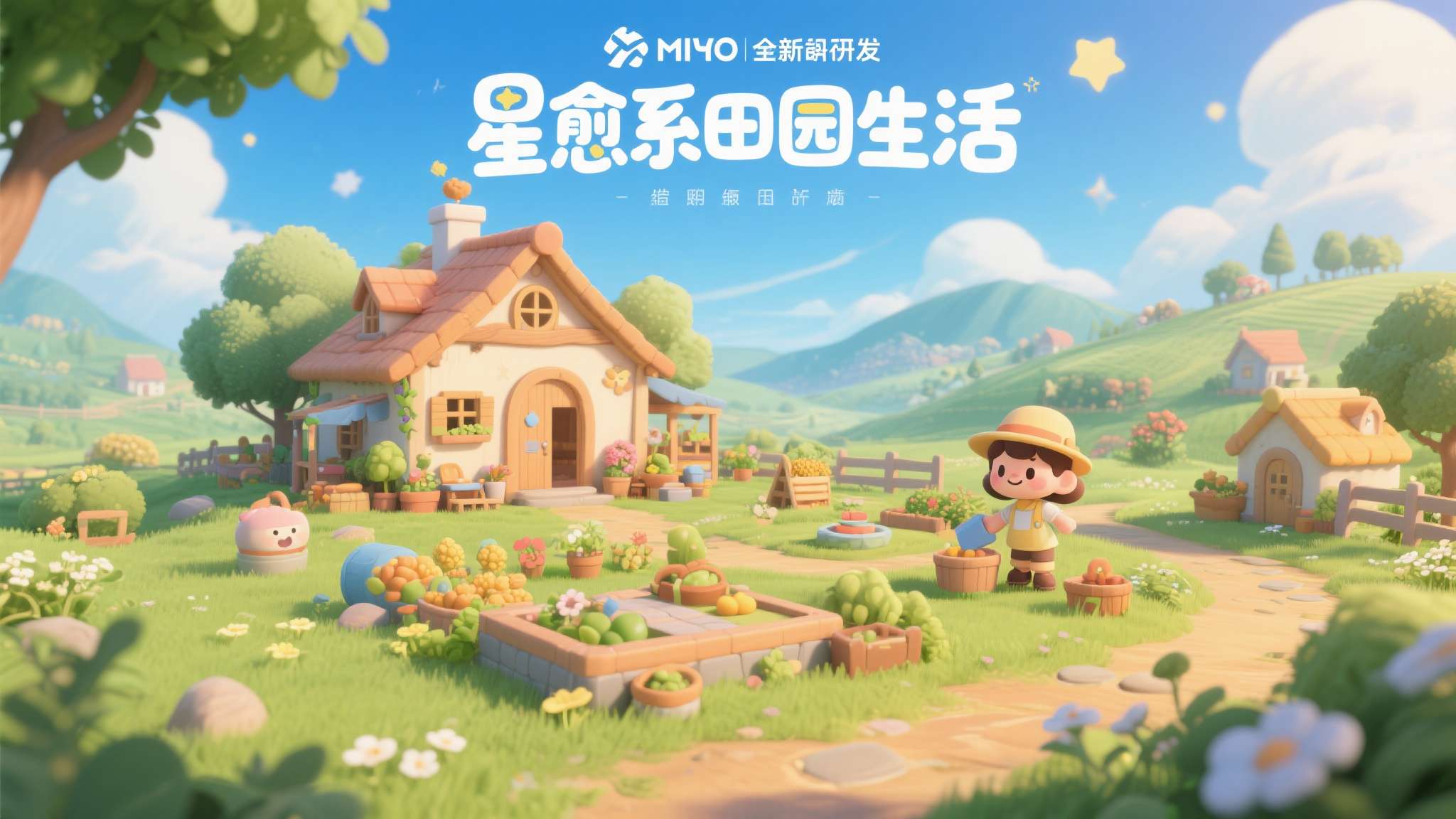 星布谷地招募测试 《星布谷地》是米哈游旗下全新研发的模拟经营类游戏,风格清新温暖,主打"治愈系田园